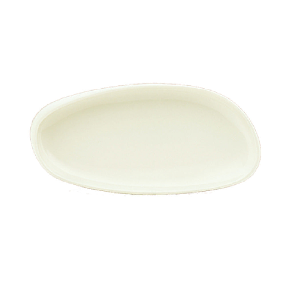 Libbey 9382218 (Formerly Syracuse China) Organic Tray 7" X 3-1/2" Oval