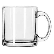 Libbey 5213 Coffee Mug 13 Oz. Hoffman House (H 3-3/4" T 3-3/8" B 3-3/8" D 4-3/4") (12 Each Per Case)