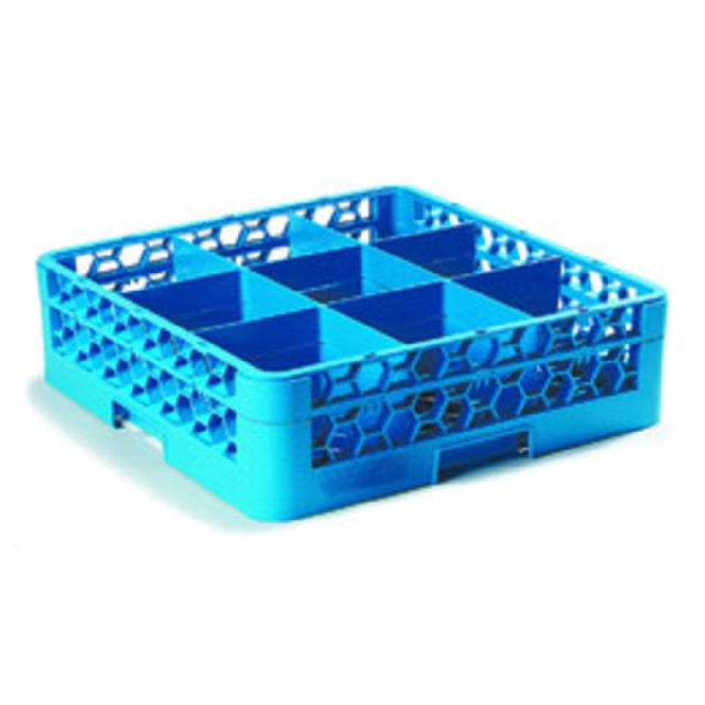 Carlisle RG9-114 Carlisle OptiClean™ Dishwasher Glass Rack 9-compartments (5-13/16" X 5-13/16") With (1) Extender