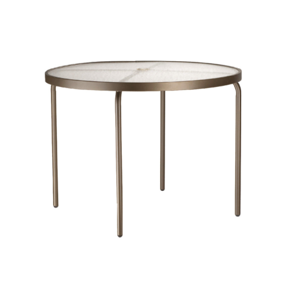 Plantation Prestige 4574200-01 - Acylic Table, 42"W, Obscure