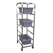 SPG 4H0694 - Kelmax Meat Lug Cart, 27"W X 19"D X 69"H, Holds 6 Lugs