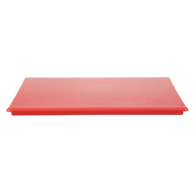 AllPoints 96836 13 X 14.5 X 3/4 In Red Pol Cutting Board