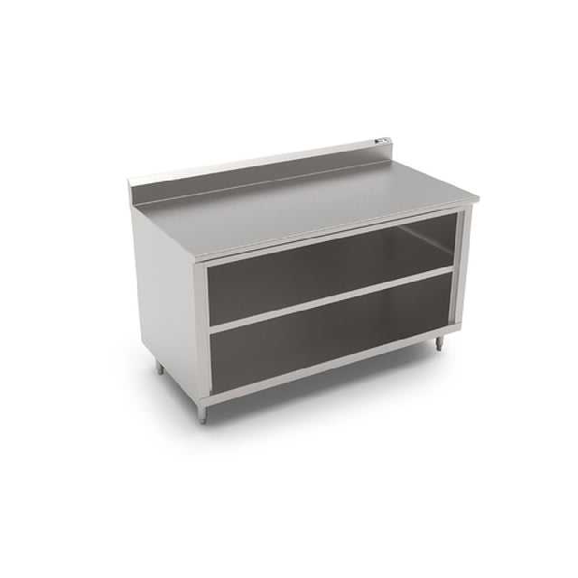 John Boos 4CO6R5-3636-1S Work Table Cabinet Base With Open Front 36"W X 36"D