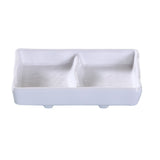 Yanco OK-4031 Osaka Divided Dish 5-3/4" L X 2-3/4"W Rectangular