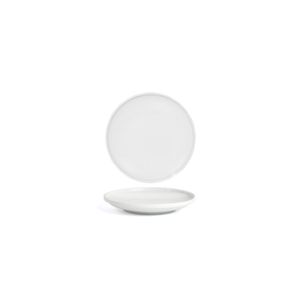 FOH DAP092WHP23 Bevel Plate 6" X 6" X 1"H Round