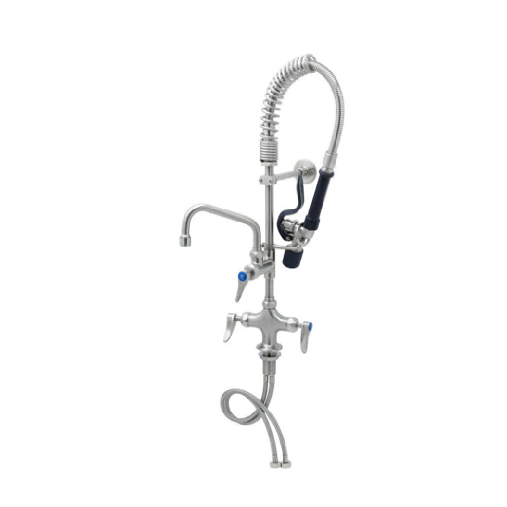 T&S Brass SMPM-2DLN-06-CR Mini Pre-Rinse Unit Single Hole Deck Mount Mixing Faucet