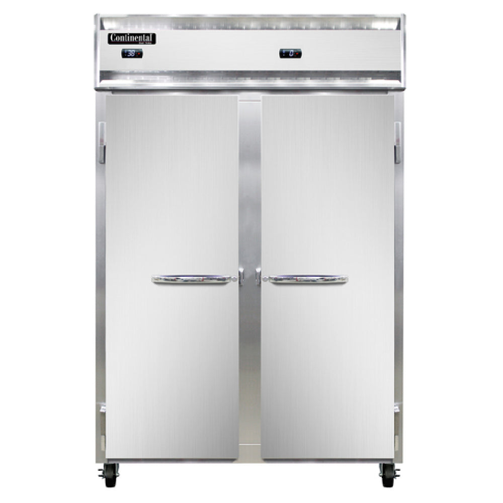 Continental Refrigerator 2RFNSA Refrigerator/Freezer Reach-in Two-section