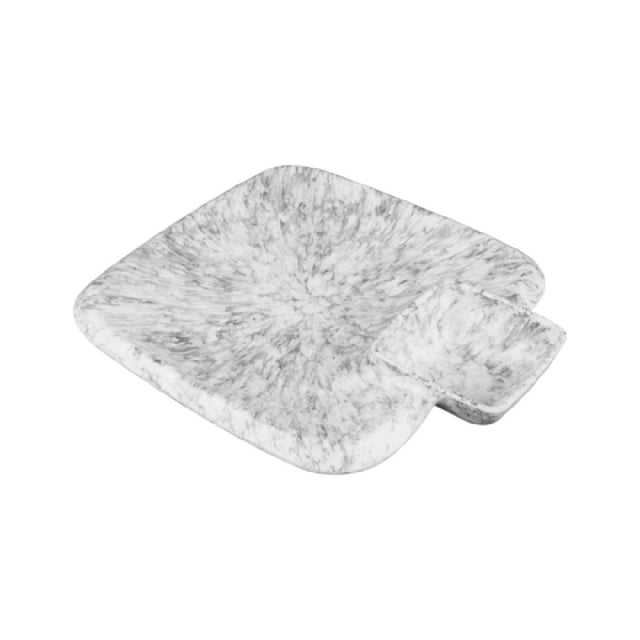 GET Enterprises B524105-BBM Elite Global Solutions Chip & Dip Plate 11-7-8"W X 10"D X 1-1/8"H