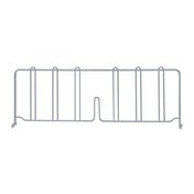 Quantum DIV24GY Wire Shelf Divider 24"D X 8"H Gray Epoxy Antimicrobial Finish
