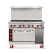 American Range AR-24G-4B-126L-SBR_LP Restaurant Range Gas 48"