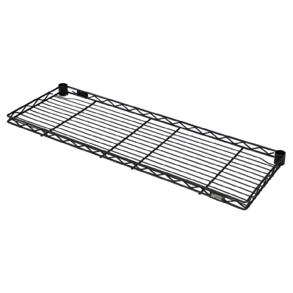 Quantum 1248RCSBK Wire Shelf Cantilevered 48"W X 12"D