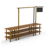 Steelite MGCMLA07BBXF - Salsa Bar Station, 130.0" X 29.5" X 96.0", Modular