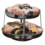 Steelite 5850JX01 2-Tier Seafood Stand X 9.0" Seafood Stands