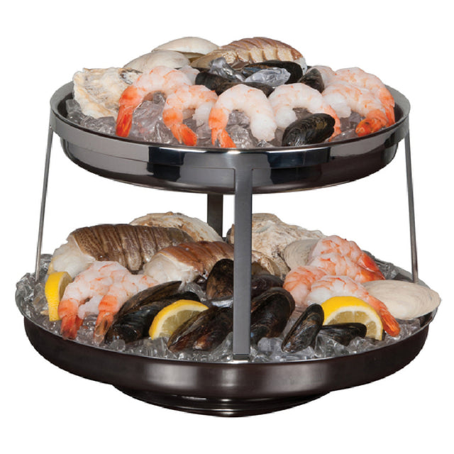 Steelite 5850JX01 2-Tier Seafood Stand X 9.0" Seafood Stands