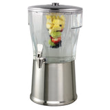 Service Ideas CBDRT5BSSS Beverage Dispenser 5 Gallon (640 Oz.) 13-1/4" X 14-3/4" X 23"