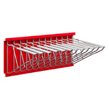 Alpine Industries ADI617-RED Blueprint Pivot Rack Wall Mount Red