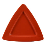 CAC China TRG-12-R Festiware Plate 11-1/2"L X 11-1/2"W X 1"H Triangular