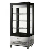 Omcan 44474 (RS-CN-0550) Refrigerated Display Case Floor Model 33.46"W X 25.6"D X 75"H