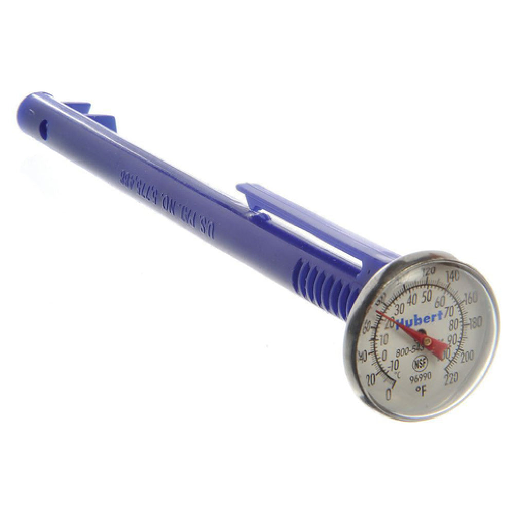 Hubert 96990 - Pocket Thermometer, Dial Type, 5" Stainless Steel Stem