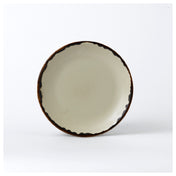 Arc Cardinal HL165 Dudson Harvest Linen Coupe Plate (D:6.5'') Vitrified Ceramic