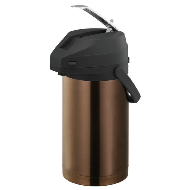Service Ideas CTAL30BLRG Metallic Elements Airpot 3 Liter (101.4 Oz.) 6-3/4" X 8-3/4" X 13-1/4"