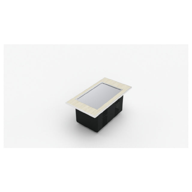 Bon Chef NX-14-FT-S-O Nexus Frost Top Oak Laminate With Silver Aluminum Edge 14°F To 5°F Temperature Range