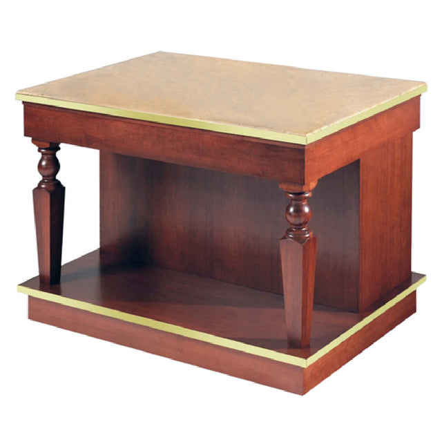Bon Chef 50172 Plain Granite Top Cart 48" L X 32" W X 34" H