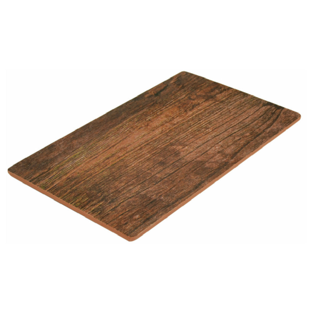 BauscherHepp TRW9914 Rustic Wood Collection Platter GN 1/4 Size 10-1/2"L X 6-1/2"W X 1/2"H