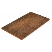 BauscherHepp TRW9914 Rustic Wood Collection Platter GN 1/4 Size 10-1/2"L X 6-1/2"W X 1/2"H