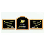 Hubert 61658 - Chalkboard, 24" X 26"H, Rectangular