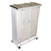 Alpine Industries ADI614-WHI Vertical Plan Center For Blueprints Mobile White