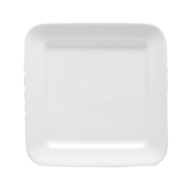 Bon Chef 1300008P Circles Plate 9" X 9" X 1-1/10" Square