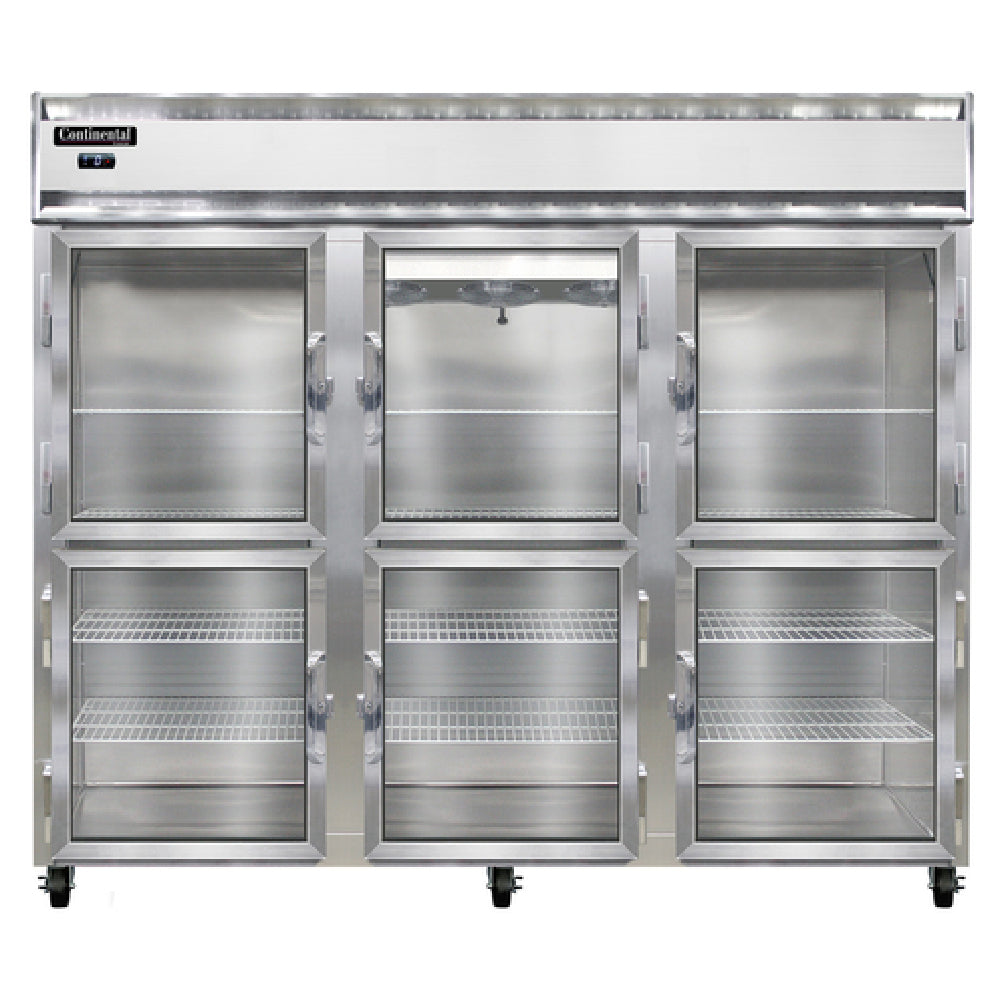 Continental Refrigerator 3FENSSGDHD Extra-Wide Freezer Reach-in 85-1/2"W