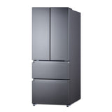 Summit FDRD152PL Summit French Door Refrigerator With Bottom Freezer 27-1/2"W