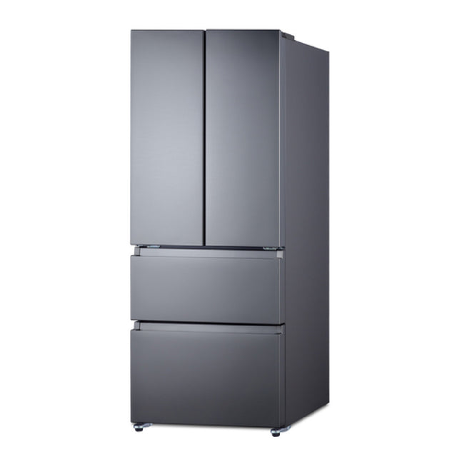 Summit FDRD152PL Summit French Door Refrigerator With Bottom Freezer 27-1/2"W