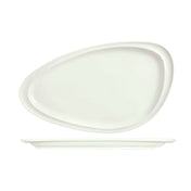 Libbey 905356404 (Formerly Syracuse China) Plate 13-3/4"L X 7-1/2"W Triangular