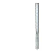 AllPoints 97714 Post Chrome 14in Incl Cap & Adj Foot