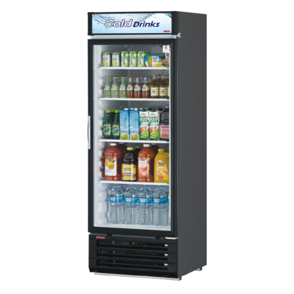 Turbo Air TGM-22RV(B)-N6 Refrigerated Merchandiser One-section 20.3 Cu. Ft.