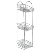 Hubert 24189 - Basket Display Stand, 3-tier, 6" X 7-3/4" X 24-1/4"H