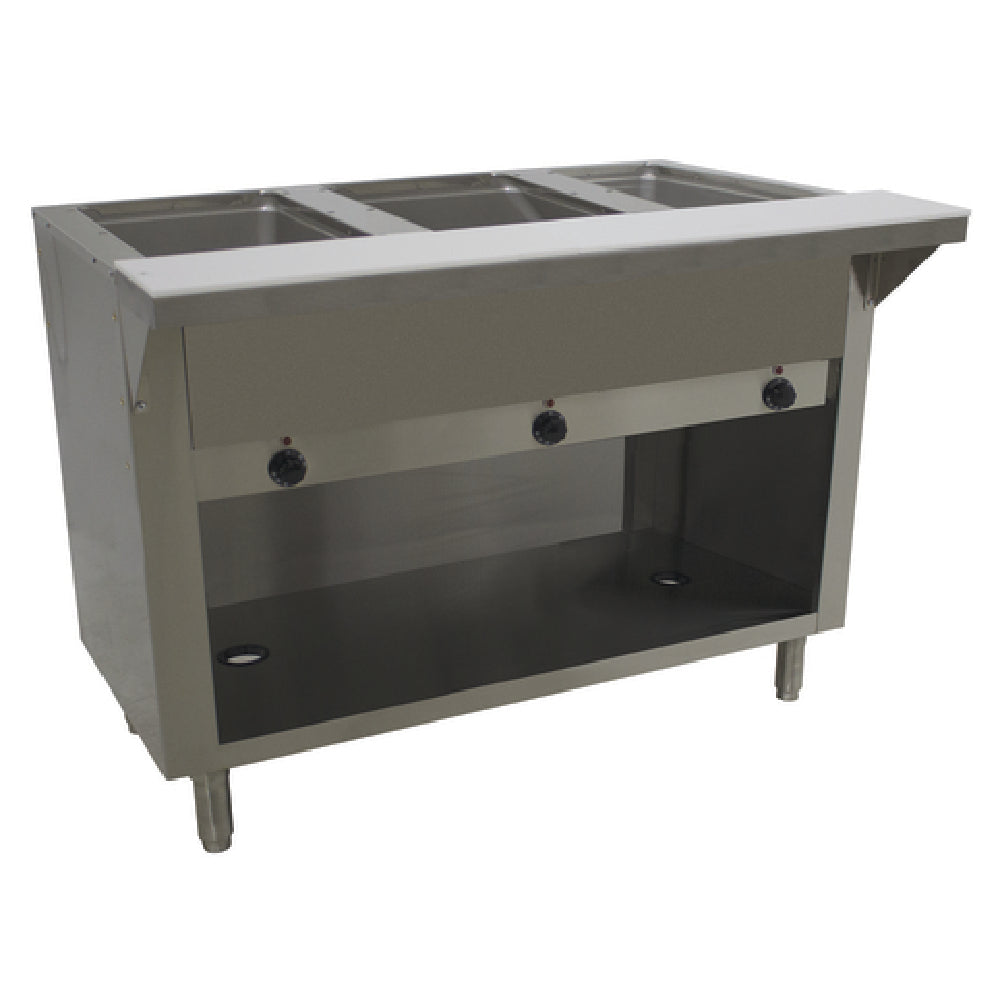 Advance Tabco HF-3E-240-BS Hot Food Table Electric 47-1/8"W X 30-5/8"D X 34-3/8"H