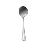 1880 Hospitality T246SBLF Oneida® Bouillon Spoon 6" Incised Lines Along Handle Perimeter