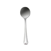 1880 Hospitality T246SBLF Oneida® Bouillon Spoon 6" Incised Lines Along Handle Perimeter