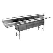 GSW USA SE16204D18 Sink Four Compartment (4) 20"W X 16"L X 12"D Bowl