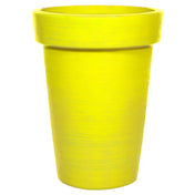Grosfillex US571013 Dalao Décor Safety Planter 16" Safety Yellow