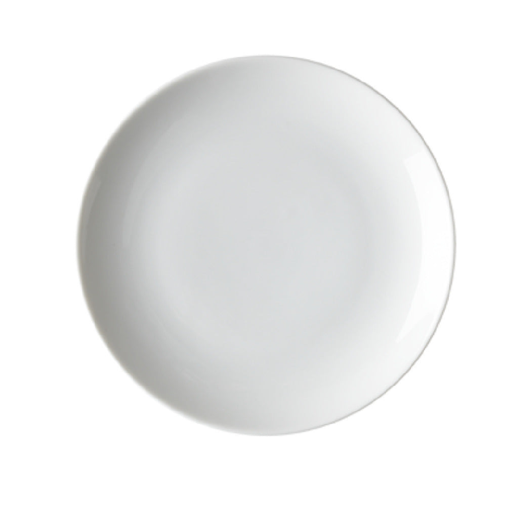 Arc Cardinal FH288 Arcoroc Candour Coupe Plate (D:6.5'') High Alumina Porcelain