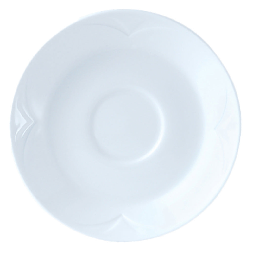 Steelite 9102C418 Saucer 6.0" X 0.625" Bianco