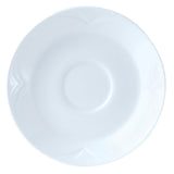 Steelite 9102C418 Saucer 6.0" X 0.625" Bianco