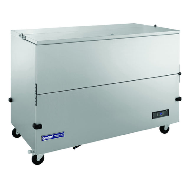 Hubert 69K-145 - Kratos® School Milk Cooler, 58"W, Holds (16) 13"x13"x11" Milk Crates