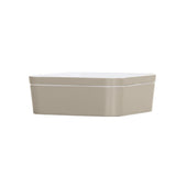 Cal-Mil 24130-8-102 Bento Box 8.25"W X 8.25"D X 3"H Square