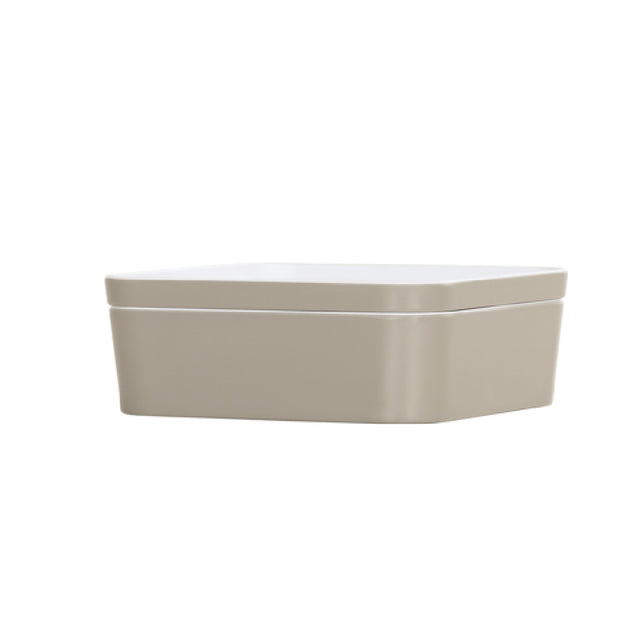 Cal-Mil 24130-8-102 Bento Box 8.25"W X 8.25"D X 3"H Square